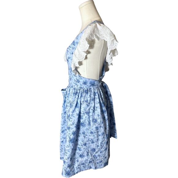 Handmade Cottagecore Layering Apron| Farm | coquette | vintage style | xs-m 252 - Picture 3 of 8